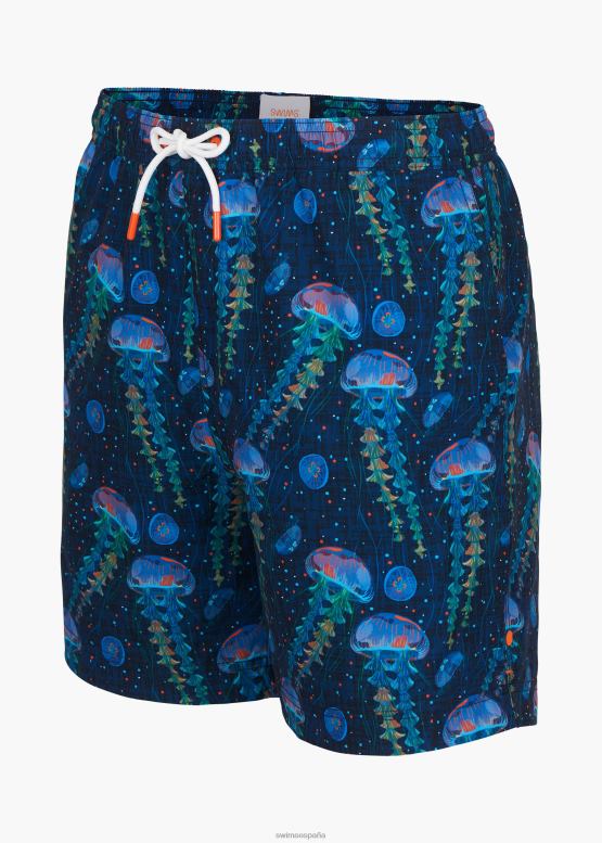 SWIMS medusa azul marino sotogrande bañador corto 6" ropa 2X0TR305 - Image 2