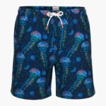 SWIMS medusa azul marino sotogrande bañador corto 6" ropa 2X0TR305