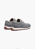 SWIMS mezcla de grises Oxford de punto Olsen zapato 2X0TR102 - Image 4