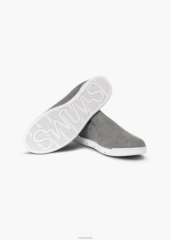 SWIMS mezcla de grises tenis brisa sin cordones zapato 2X0TR69 - Image 4