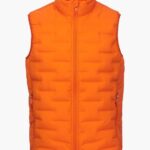 SWIMS naranja chaleco de plumas lofoten sin costuras ropa 2X0TR152