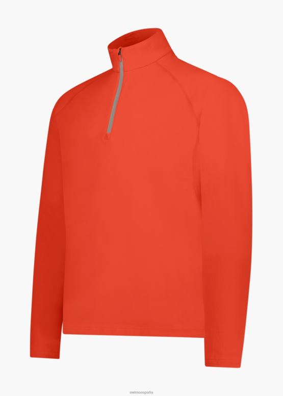 SWIMS naranja jersey con cremallera de 1/4 stavenger ropa 2X0TR186 - Image 2