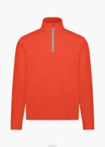 SWIMS naranja jersey con cremallera de 1/4 stavenger ropa 2X0TR186