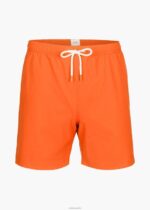 SWIMS naranja short de baño regn activado por agua de 6" ropa 2X0TR295