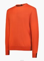 SWIMS naranja suéter con cuello redondo ropa 2X0TR245 - Image 2