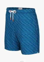 SWIMS navegar azul geo short de baño sol 6" ropa 2X0TR287 - Image 2