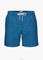 SWIMS navegar azul geo short de baño sol 6" ropa 2X0TR287