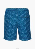 SWIMS navegar azul geo short de baño sol 6" ropa 2X0TR287 - Image 3