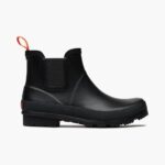 SWIMS negro bota de lluvia charlie zapato 2X0TR127