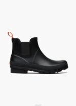 SWIMS negro bota de lluvia charlie zapato 2X0TR127