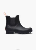 SWIMS negro bota de lluvia charlie zapato 2X0TR139