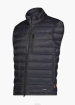 SWIMS negro chaleco de plumas lofoten sin costuras ropa 2X0TR171 - Image 3