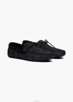 SWIMS negro conductor tejido zapato 2X0TR58 - Image 2