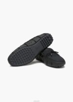 SWIMS negro/grafito Mocasín estilo mocasín con encaje trenzado zapato 2X0TR11 - Image 4