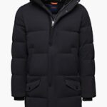 SWIMS negro parka ontario ropa 2X0TR176