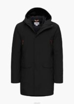 SWIMS negro parka zurich iii ropa 2X0TR175