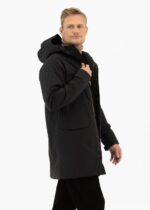 SWIMS negro parka zurich iii ropa 2X0TR175 - Image 3
