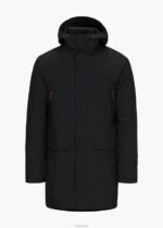SWIMS negro parka zurich iii ropa 2X0TR175 - Image 5