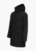 SWIMS negro parka zurich iii ropa 2X0TR175 - Image 6