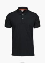 SWIMS negro polo sunnmore ropa 2X0TR261