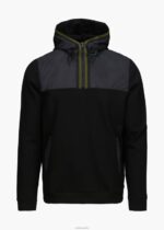 SWIMS negro sudadera con capucha davos ropa 2X0TR198