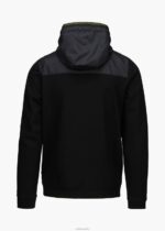 SWIMS negro sudadera con capucha davos ropa 2X0TR198 - Image 4