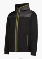 SWIMS negro sudadera ramberg con cremallera completa ropa 2X0TR190 - Image 2