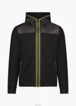 SWIMS negro sudadera ramberg con cremallera completa ropa 2X0TR190