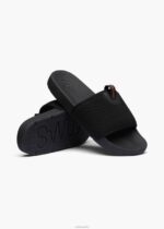 SWIMS negro tobogán de cabaña zapato 2X0TR91 - Image 4