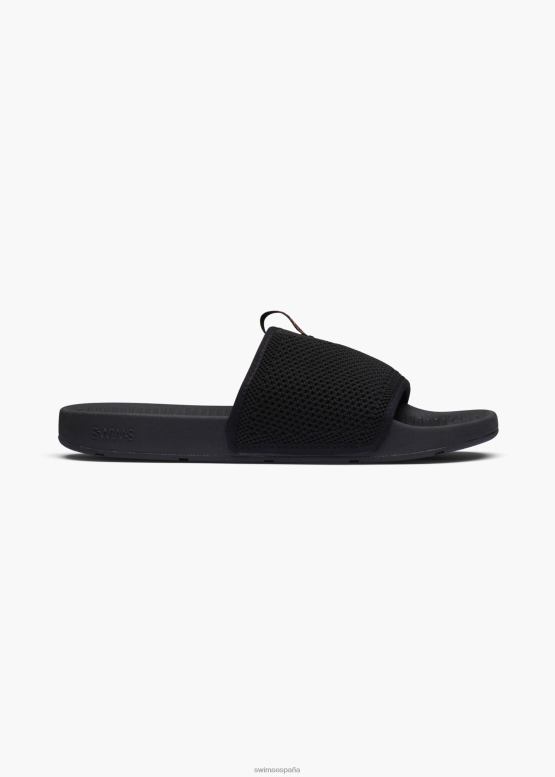 swims_negro_tobogan_de_cabana_zapato_2x0tr91.jpg SWIMS negro tobogán de cabaña zapato 2X0TR91 - Image 1