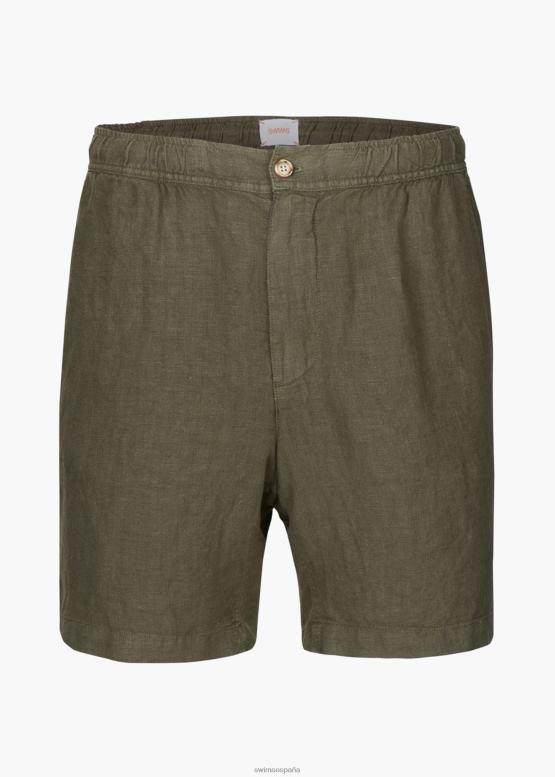 SWIMS nuez dura pantalón corto de lino amalfi ropa 2X0TR266 - Image 1