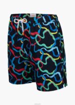 SWIMS ondulación azul marino onda nadar corto 6" ropa 2X0TR288 - Image 2