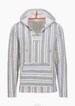 SWIMS raya azul marino sudadera con capucha treville ropa 2X0TR184