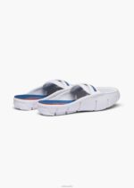 SWIMS raya blanca/azul mocasín deslizante zapato 2X0TR345 - Image 3