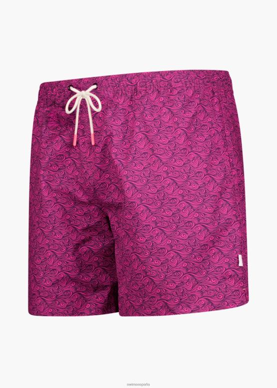 SWIMS remolino de frambuesa sotogrande bañador corto 6" ropa 2X0TR316 - Image 3