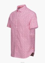 SWIMS rosa baya camisa estampada campania ropa 2X0TR207 - Image 2