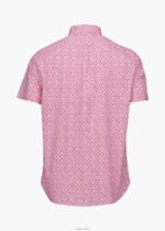 SWIMS rosa baya camisa estampada campania ropa 2X0TR207 - Image 3