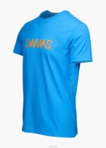 SWIMS vela azul camiseta con gráfico ravello ropa 2X0TR246 - Image 2