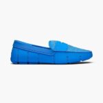 SWIMS vela azul mocasines estampados zapato 2X0TR31