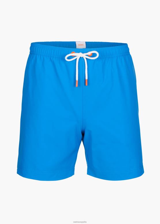 SWIMS vela azul short de baño regn activado por agua de 6" ropa 2X0TR292 - Image 1