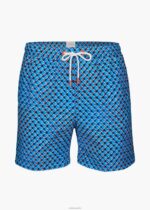 SWIMS vela red azul onda nadar corto 6" ropa 2X0TR308