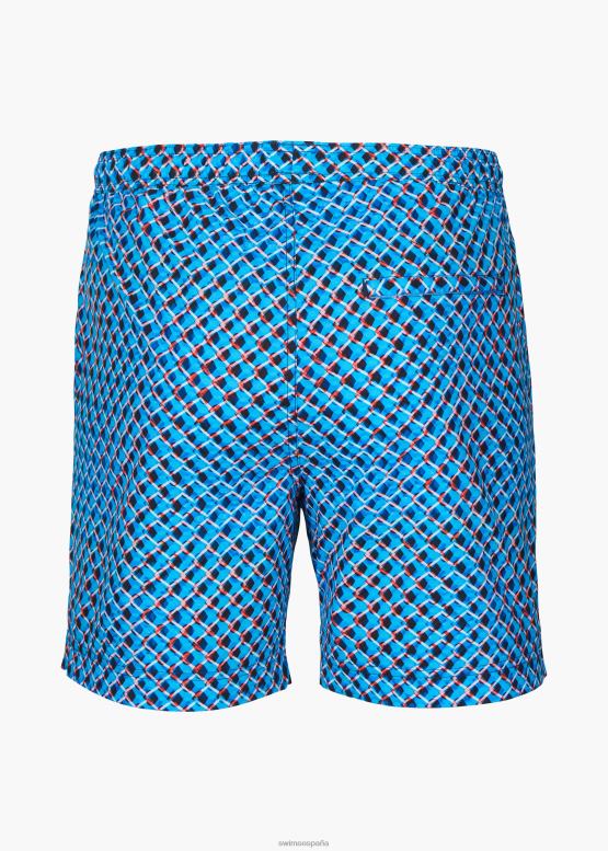 SWIMS vela red azul onda nadar corto 6" ropa 2X0TR308 - Image 3